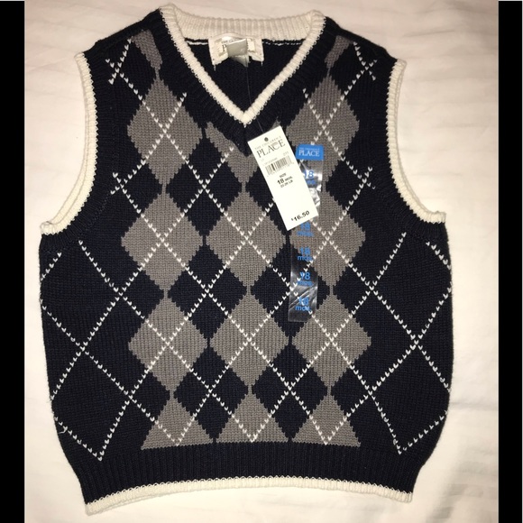 children's place sweater vest